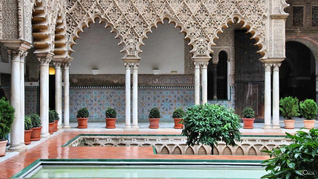 detalle del Alcázar de Sevilla